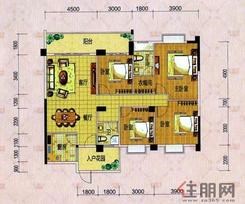【B18A户型】4室2厅2卫1厨2阳台