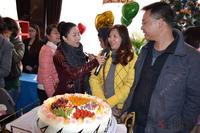 2012.12.24荣和摩客社区圣诞购物逛欢节暨摩客12月份业主集体生日会现场 