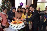 2012.12.24荣和摩客社区圣诞购物逛欢节暨摩客12月份业主集体生日会现场 