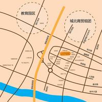 盛鸿新华苑·尚城交通图