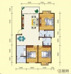 【B户型】3室2厅2卫1厨