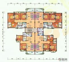 【A1、B2、A4、A5户型】4室2厅2卫1厨2阳台