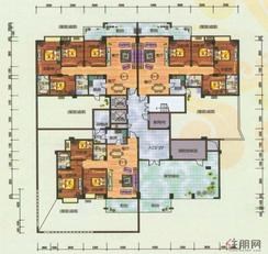 【E1】3室2厅2卫1厨2阳台