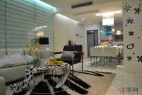 客厅 餐厅 二室二厅一卫88.16㎡