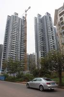 汇东郦城·天阔实景图（2012.10.17）