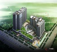唐人街鸟瞰图