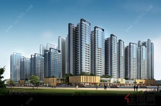 防城港市中央商务区CBD（北区）效果图