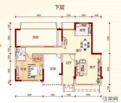 【E-5户型（下层）】