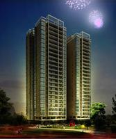 奥美雅居小区夜景效果图