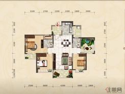 【AB4户型】3室2厅2卫1厨2阳台