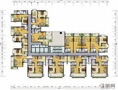 【雁栖香堤 5-30住宅标准层】