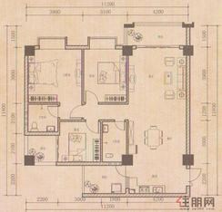 【A10-3#A11-2#一至十层】3室2厅2卫1厨3阳台