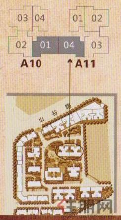 【A10-1#A11-4#一至十层位置】