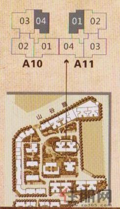 【A10-4#A11-1#一至十层位置】