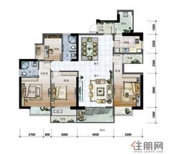 【A3】4室2厅2卫1厨2阳台