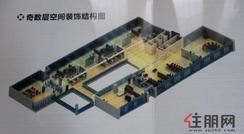 【奇数层空间装饰结构图】