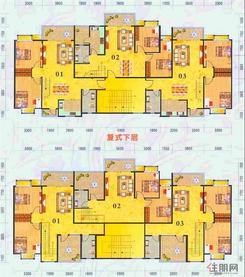 【7栋复式】4室3厅1阳台