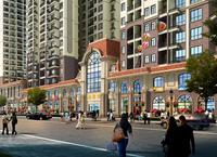 塞纳会所正立面效果