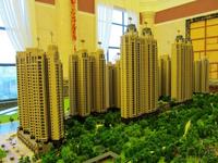 2012.3盛世名都销售中心沙盘实景图