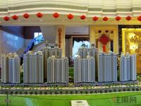 2012.3盛世名都销售中心沙盘实景图