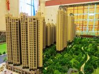 2012.3盛世名都销售中心沙盘实景图