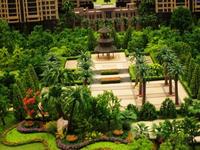 2012.3盛世名都销售中心沙盘实景图