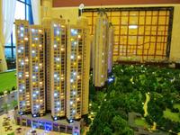 2012.3盛世名都销售中心沙盘实景图