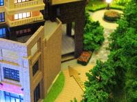 2012.3盛世名都销售中心沙盘实景图