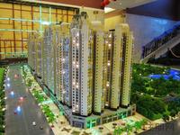 2012.3盛世名都销售中心沙盘实景图