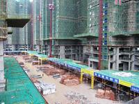 2012.3盛世名都工程进度实景图