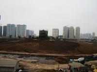 2012.3民族公园工程进度实景图