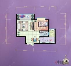 【B户型】1室2厅1卫