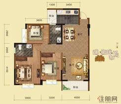 【3A01020305号房】3室2厅2卫1厨2阳台