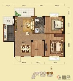 【5#A01、02号房】3室2厅1卫1厨2阳台