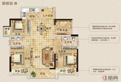 【7#8#01室 装修后】3室2厅2卫1厨1阳台
