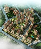 瀚林新城鸟瞰图