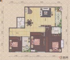 【B户型】3室2厅2卫1厨2阳台