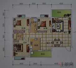 【B1-1户型】3室2厅2卫1厨2阳台