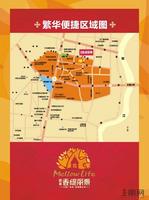 雄泰·香缇丽景区域图