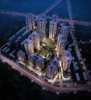 时代茗城夜景