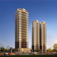 云星华府高层住宅南向效果图