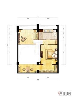 【海悦银滩双拼楼上3室2厅1卫1厨】3室2厅1卫1厨1阳台