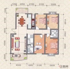 【21#22#B户型】4室2厅2卫1厨2阳台