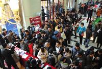 2013.01.12荣恒·江景首次专场内部发售现场