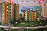 御江华庭沙盘图