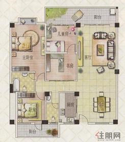 【B05户型户型王者江山】4室2厅2卫1厨2阳台