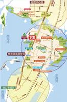 星海湾海怡岛交通图