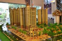 半山壹号公馆沙盘实景图