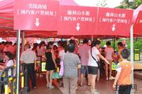 2013.07.27瀚林山水源双景楼王开盘现场