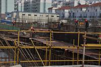 金域华府工程进度实景